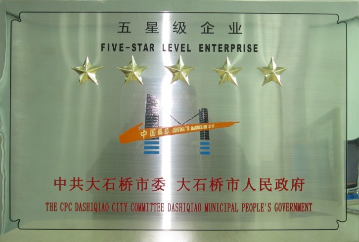 五星級企業(yè)